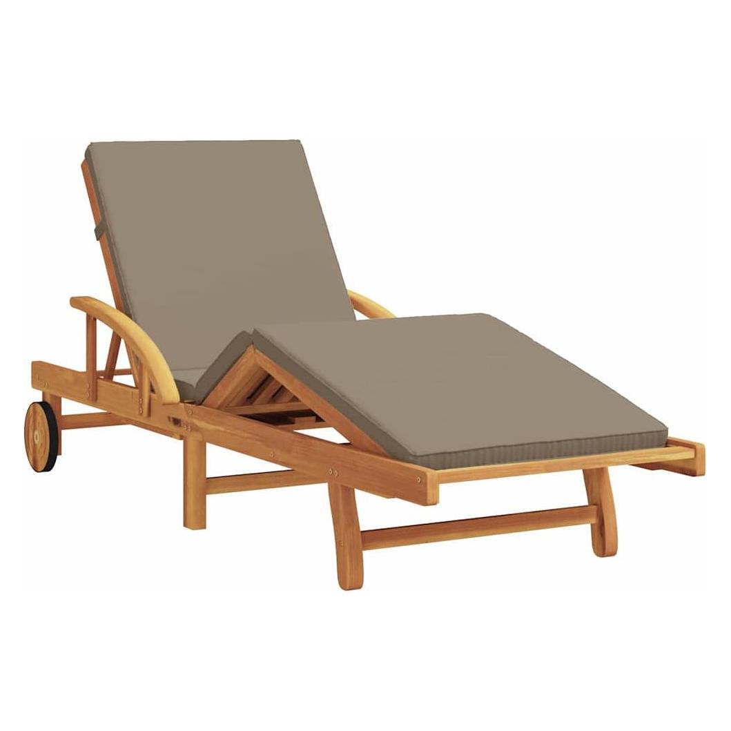 VidaXL, Ligstoel, Sonnenliege (60 cm)