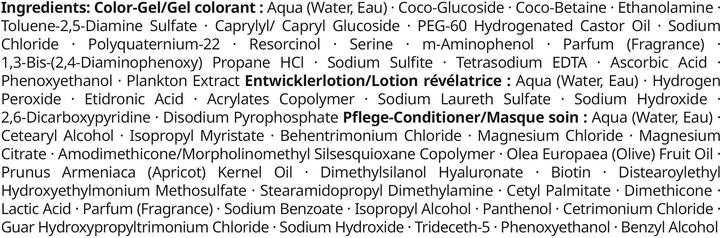 Actual product image Schwarzkopf Perfect Mousse Schaumcoloration (200 Black)