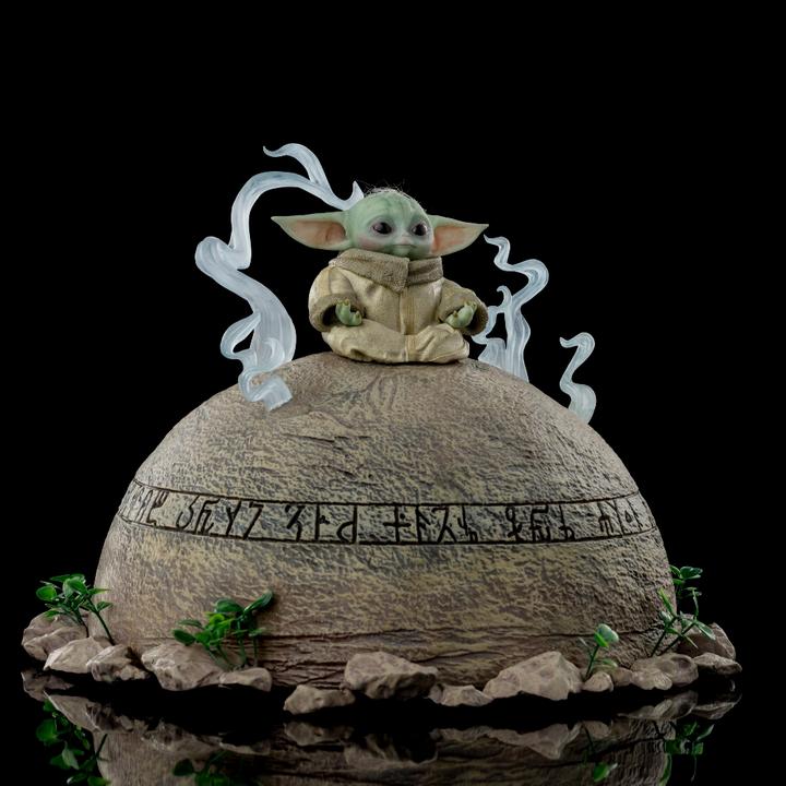 Actual product image Iron Studios Star Wars - Grogu Legacy Replica 1/4