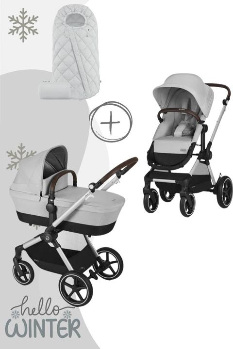 Cybex EOS Lux Kinderwagen (2-in-1 Kinderwagen) inkl. Snogga 2.0 Fusssack