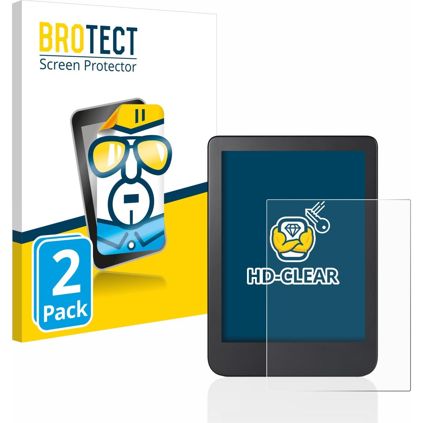 BROTECT Schutzfolie Displayschutz Klar, eReader Zubehör, Transparent