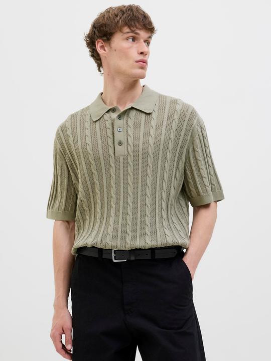 Actual product image Jack & Jones Einfarbig Poloshirt Poloshirt (L)