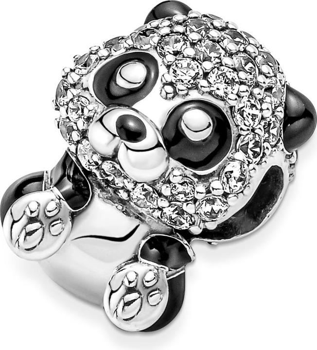 Image du produit Pandora Sparkling Cute Panda (Émail, Argent 925)