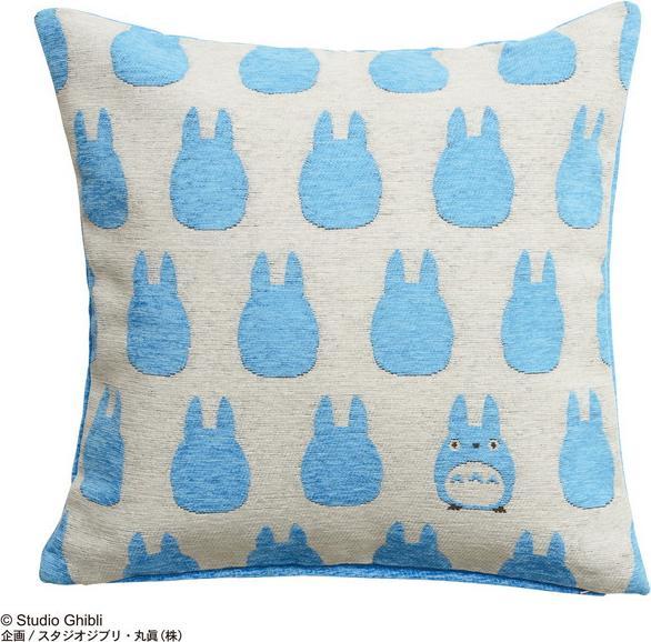 Produktbild Marushin Mein Nachbar Totoro Kissen Totoro Silhouette Blue 45 x 45 cm (45 x 45 cm)