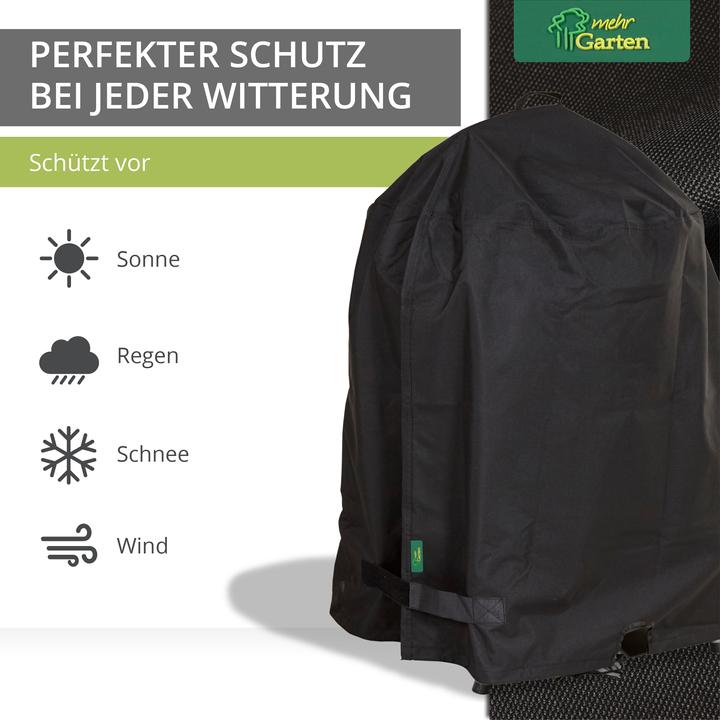 Produktbild Mehr Garten Schutzhülle für Keramikgrill Premium 2.0 Schwarz