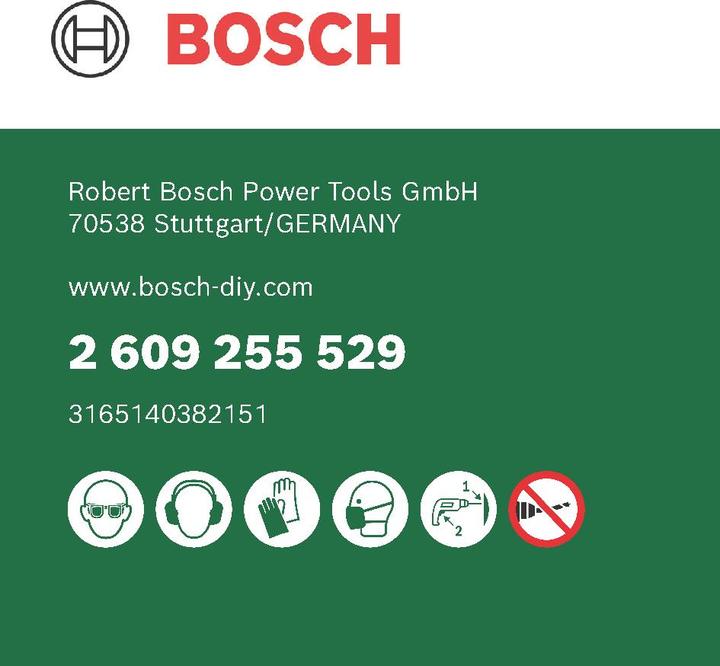 Actual product image Bosch Zubehör Hammer drill SDS plus D= 15 mm L= 310 mm (14 mm)