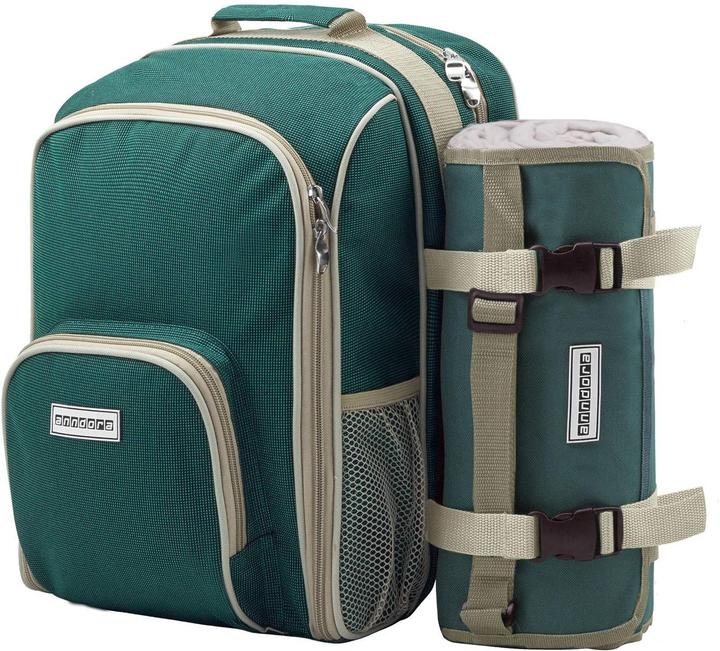 Actual product image Anndora Picnic Backpack, Green Set