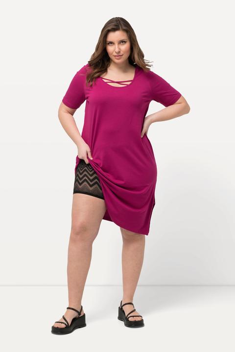 Produktbild Ulla Popken Strumpf-Radler, Zackenmuster, Oberschenkel-Schutz