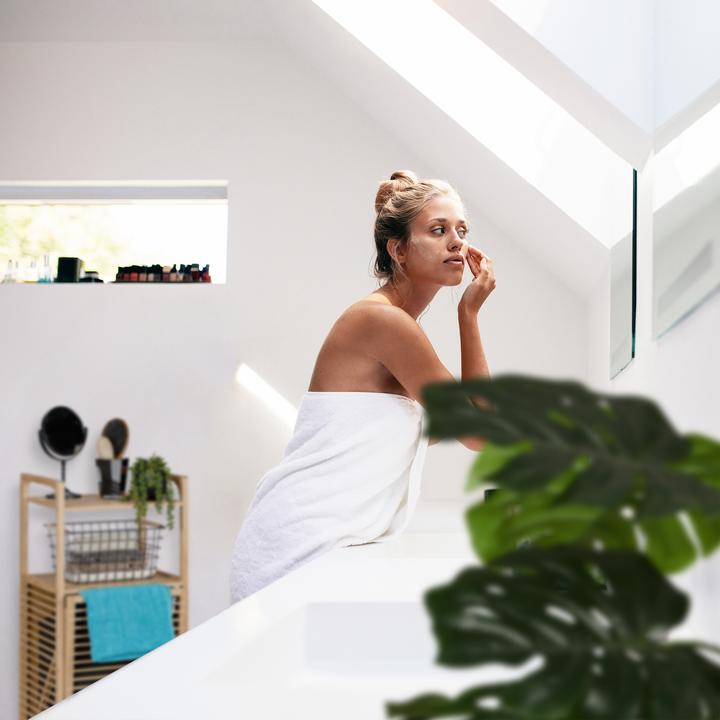 Actual product image Relaxdays Bathroom shelf