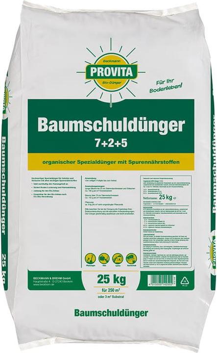 Produktbild Beckmann Baumschuldünger (25 kg)