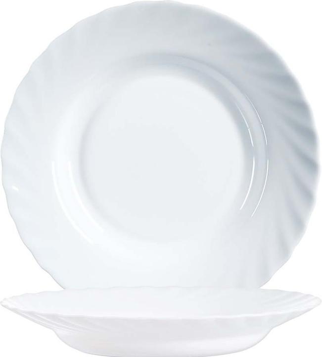 Arcoroc Trianon plate deep plain, - ( piece) (1x, 22.50 cm)