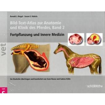 Bild-Text-Atlas zur Anatomie und Klinik des Pferdes. Bd.2, Fachbücher von Susan E. Hakola, Ronald J. Riegel
