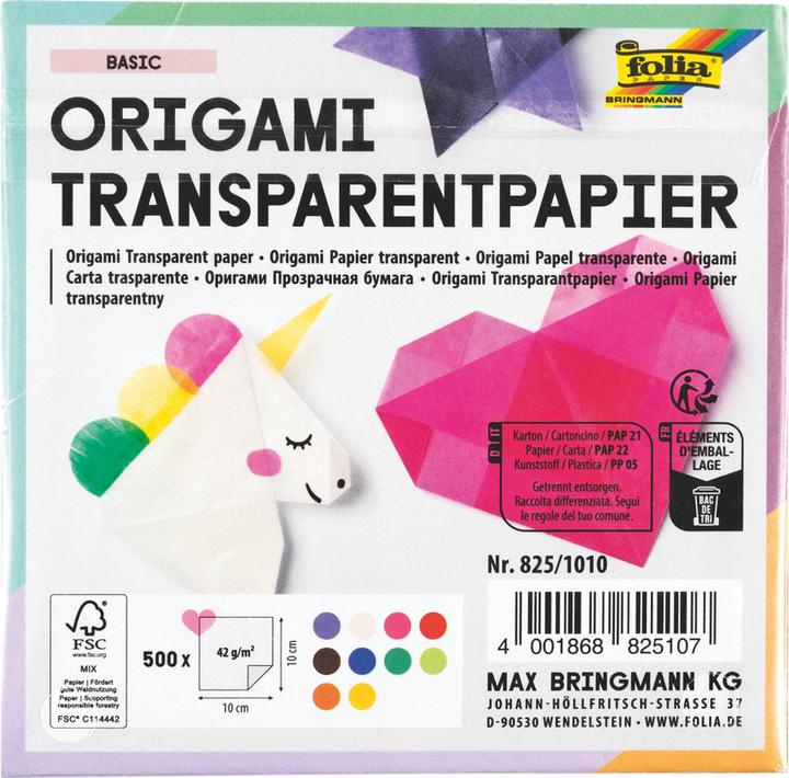 Produktbild Folia Transparentpapier (42 g/m², 500 x)