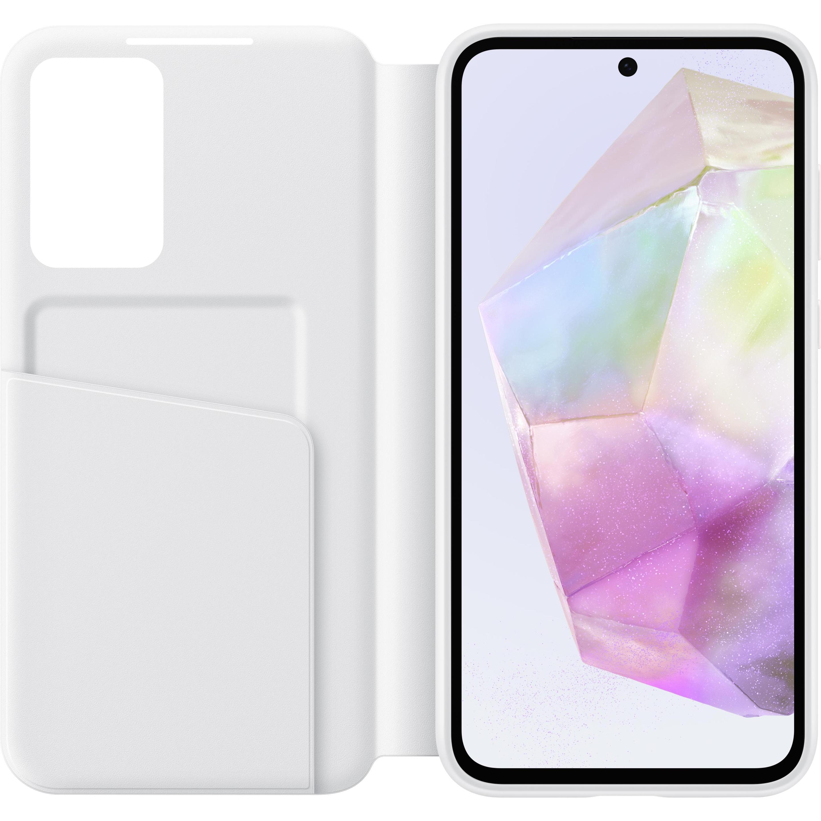 Thumbnail - Samsung Smart View Wallet Case (Samsung Galaxy A35), Smartphone Hülle, Weiss