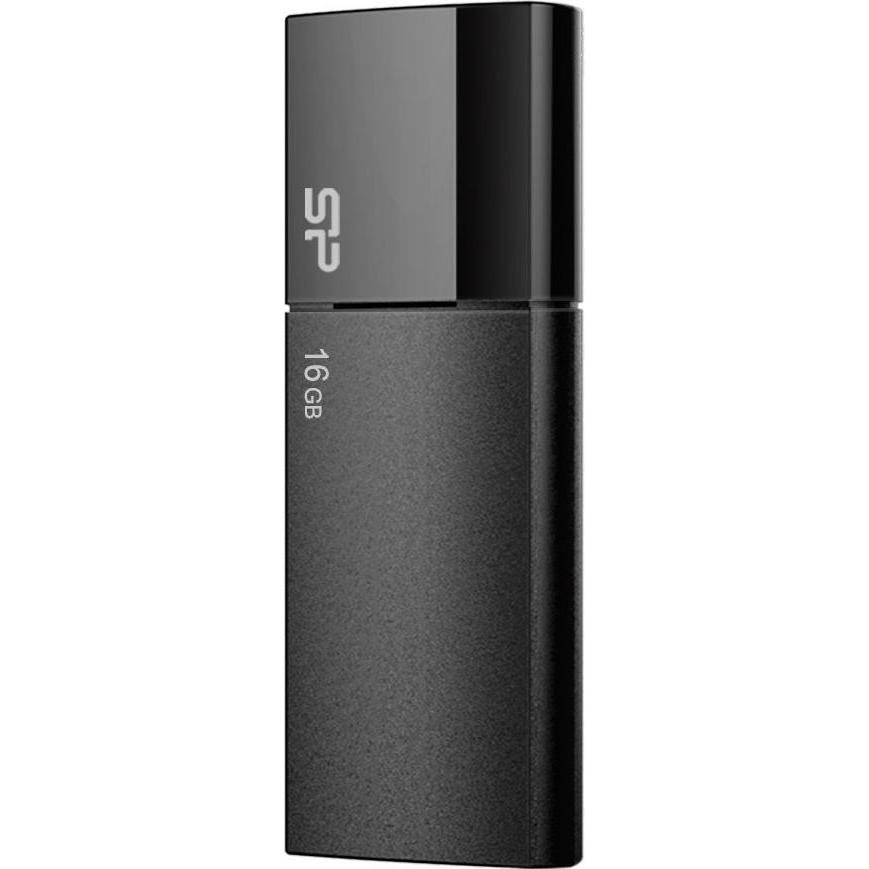 Silicon Power Blaze B05 (16 GB, USB 2.0, USB-A), USB Stick, Schwarz