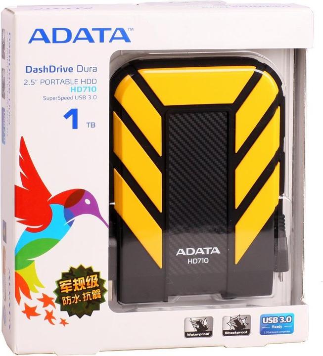 Produktbild Adata DashDrive Durable HD710 (1 TB)