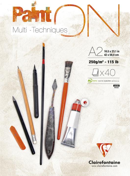Produktbild Clairefontaine Multi-Technik (250 g/m², 8x)