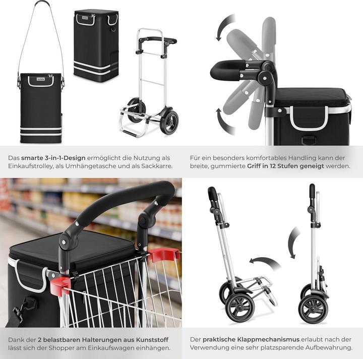 Produktbild tectake Shopper 3-in-1