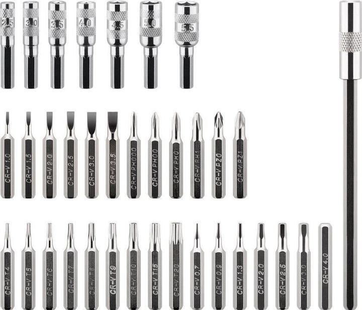 Actual product image Goobay 37-piece precision screwdriver set