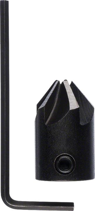Produktbild Bosch Professional Zubehör Aufstecksenker für Holzspiralbohrer, 4 x 16 mm, M 5 (4 mm)