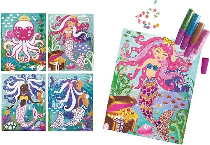 Actual product image Artista Glitter & Foils Mermaid