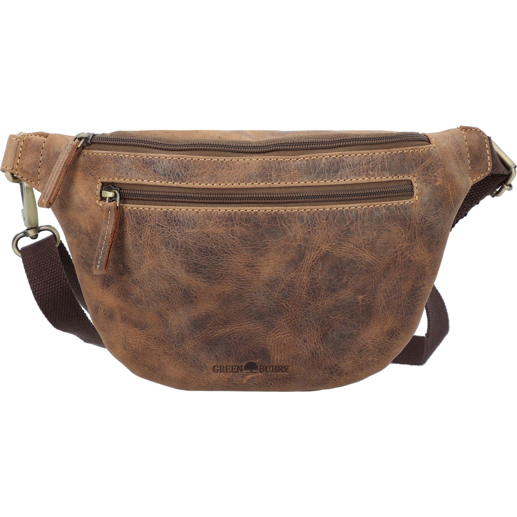 Greenburry, Bauchtasche, Gürteltasche Vintage 1743C Waist Bag, Braun