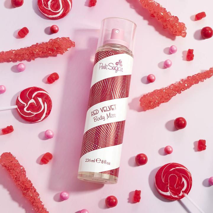 Produktbild Aquolina Pink Sugar Red Velvet Body Mist 236ml (Eau de Toilette, 236 ml)