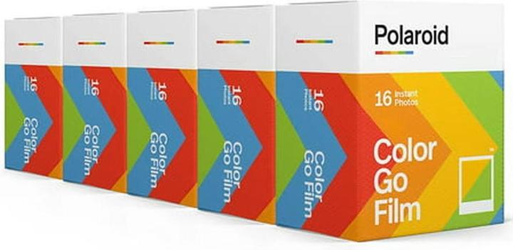 Image du produit Polaroid Farbfilm für 80 Fotos - 5 Doppelpackungen Bulkfolie