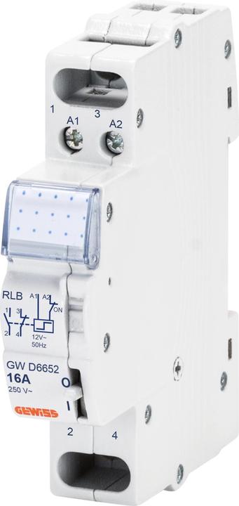 Actual product image Gewiss Impulse switch Series installation unit