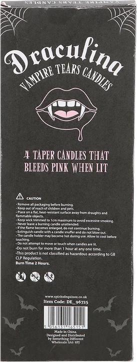 Image du produit Something Different - Bougie conique VAMPIRE TEARS (4 pcs)