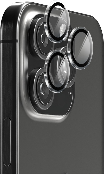 Produktbild dbramante1928 eco, Apple, iPhone 16 Pro/16 Pro Max, Staubresistent, Kratzresistent, Transparent, 1 S (1 Stück, Apple iPhone 16 Pro, Apple iPhone 16 Pro Max)
