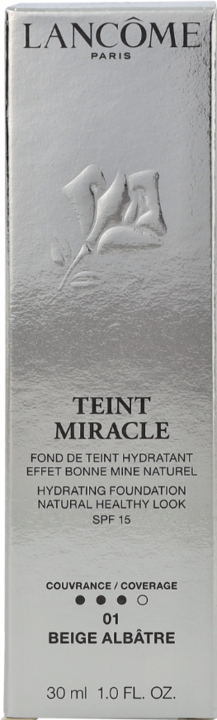 Actual product image Lancôme Complexion Miracle - Fluide Beige Albâtre 01 (01 Beige Albâtre)
