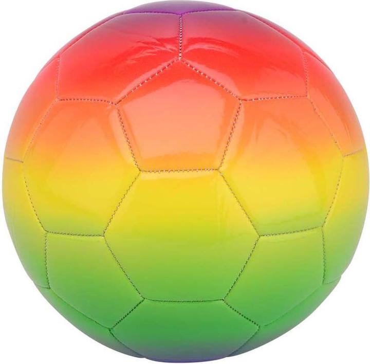 Actual product image Johntoy Regenbogen-Fussball
