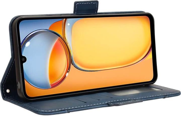 Produktbild Cover-Discount Xiaomi Poco C65 / Redmi 13C - Etui Kartenfächer blau (Xiaomi Poco C65, Xiaomi Redmi 13C)