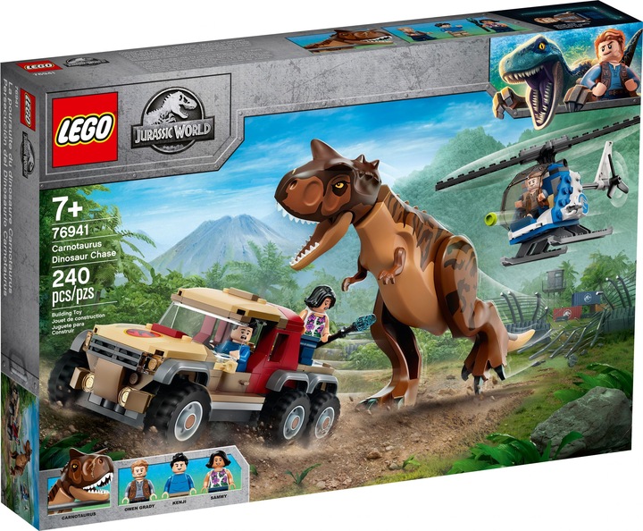 Produktbild LEGO Jurassic World End-Of-Live Set Verfolgung des Carnotaurus - 76941 NEU! Teile 240x (76941)