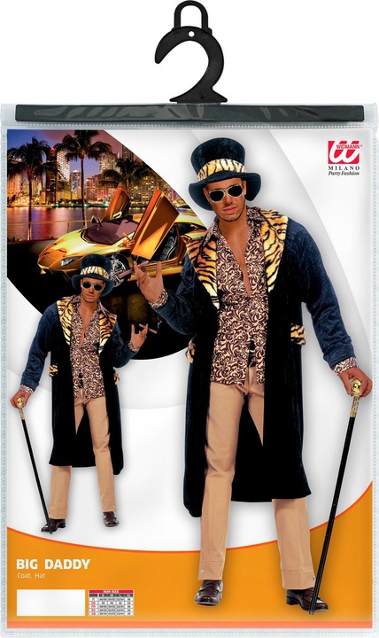 Actual product image Widmann Big Daddy Pimp costume for men (M)