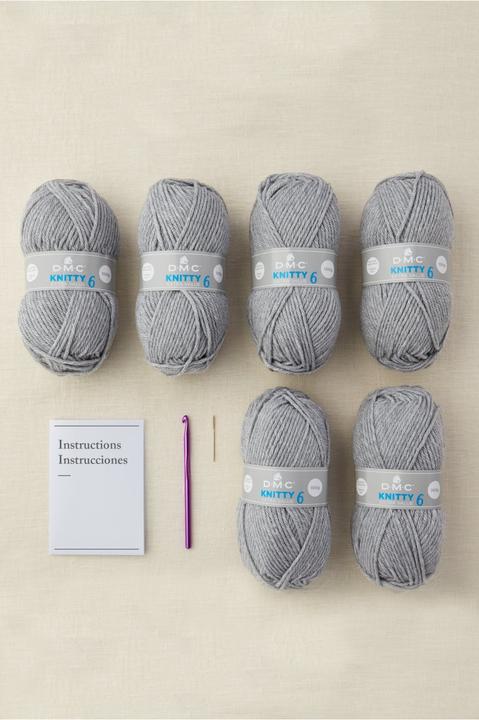 Actual product image DMC Crochet set Mindful Making cosy blanket