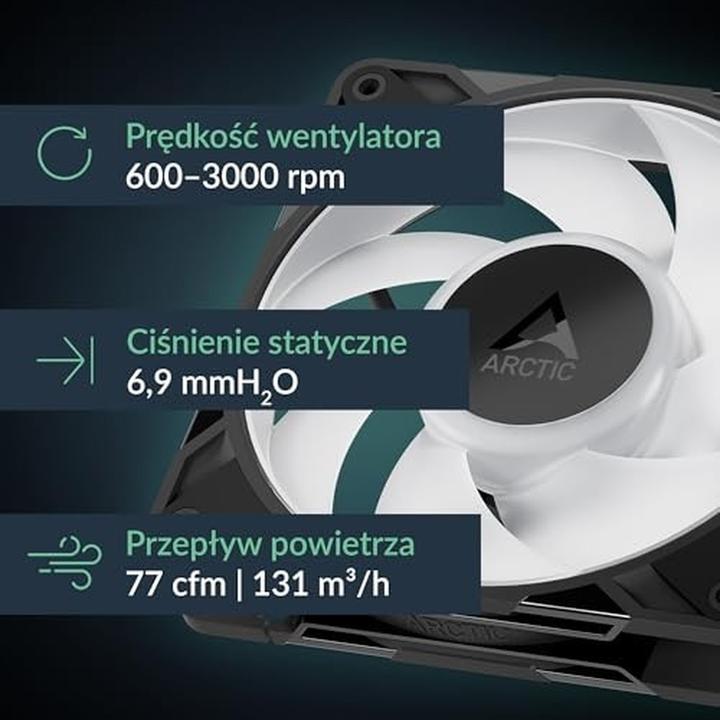 Productafbeelding Arctic P12 Pro A-RGB (120 mm, 3 x)
