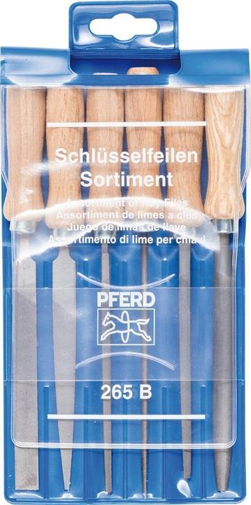 Image du produit Pferd Assortiment de limes à clés (Coupe 2, 100 mm)