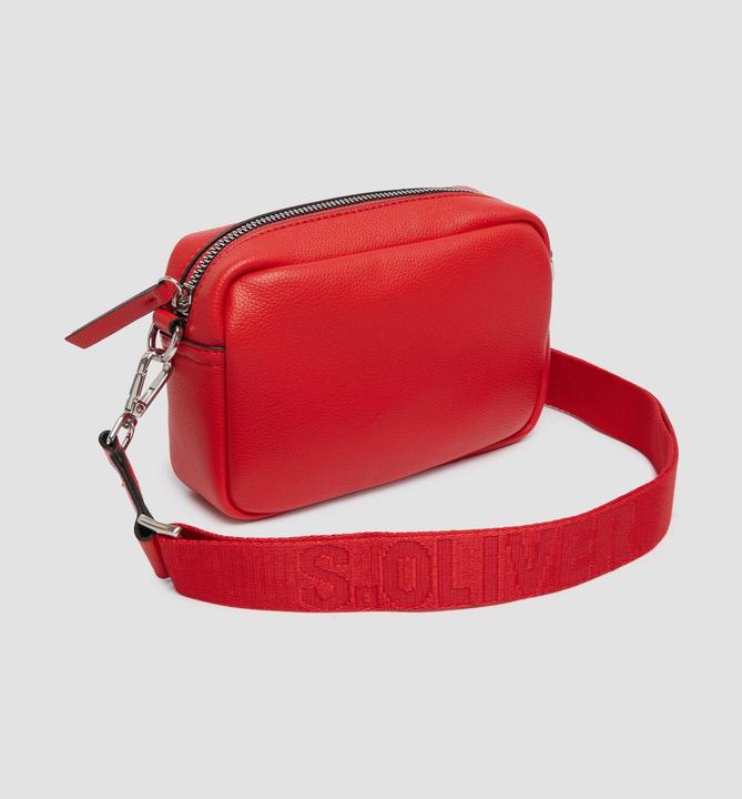 Actual product image S.Oliver Tasche Camera-Bag mit Logo-Schultergurt und Reissverschluss