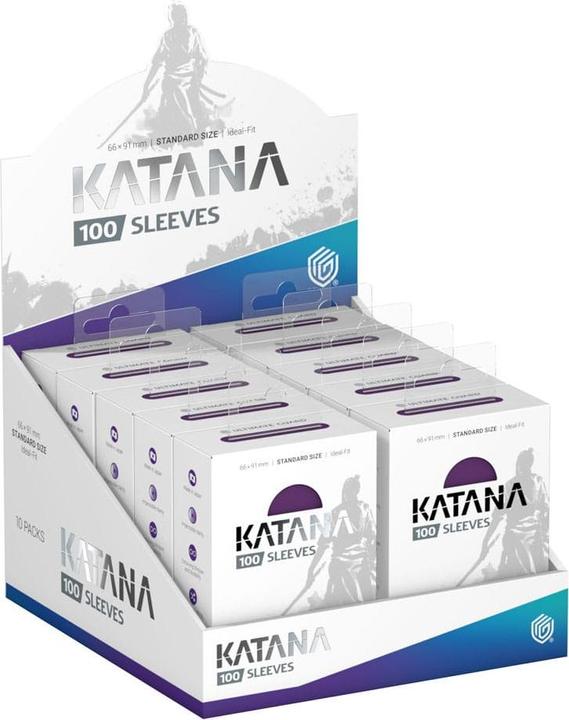 Produktbild Ultimate Guard 100 pochettes Katana Sleeves taille standard Iris Bloom