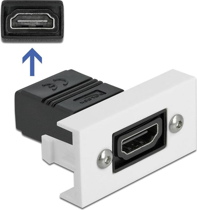 Produktbild Delock Easy 45 snap-in module (HDMI, 3.85 cm)