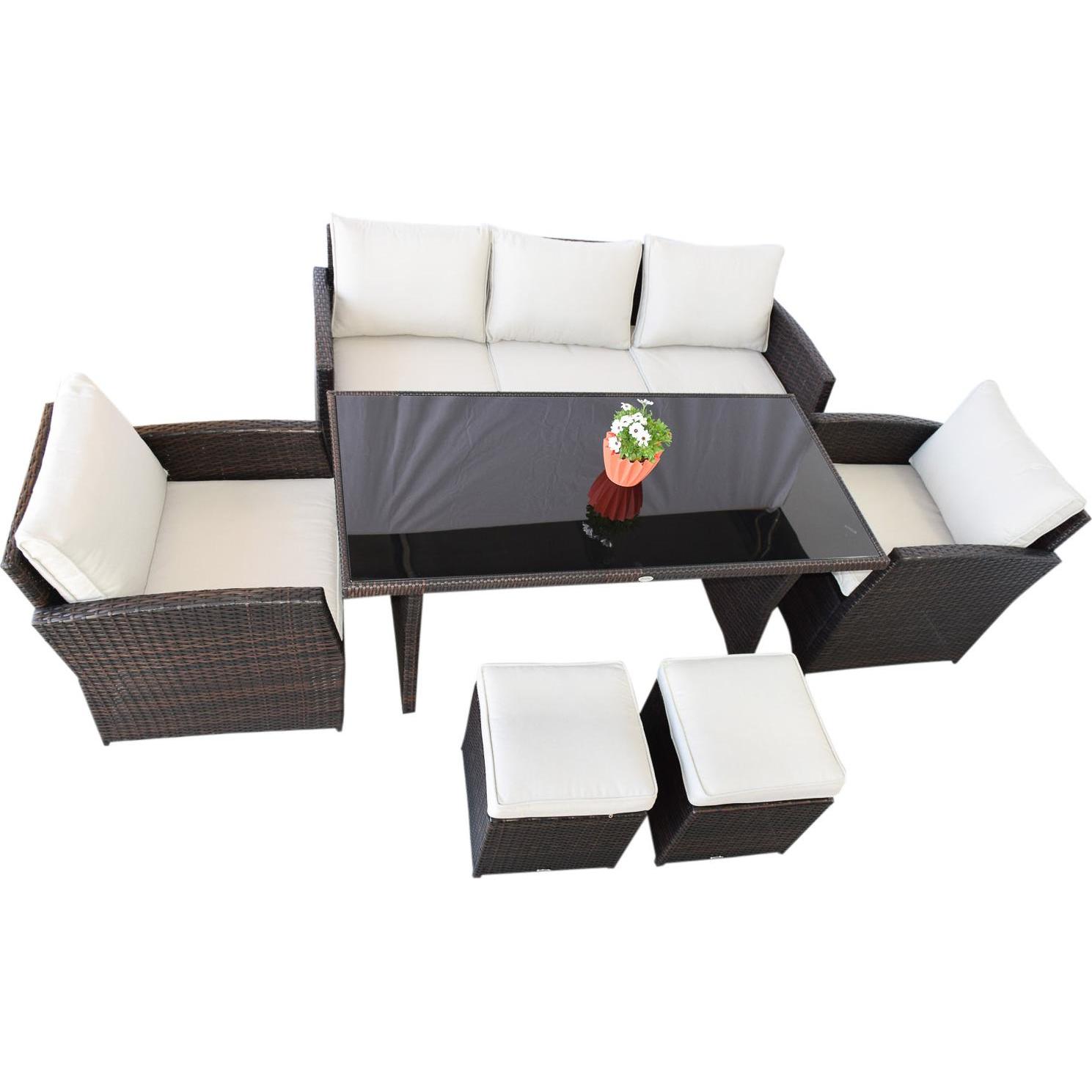 Thumbnail - Jet-Line, Gartenlounge, Garten Lounge möbel Havanna braun