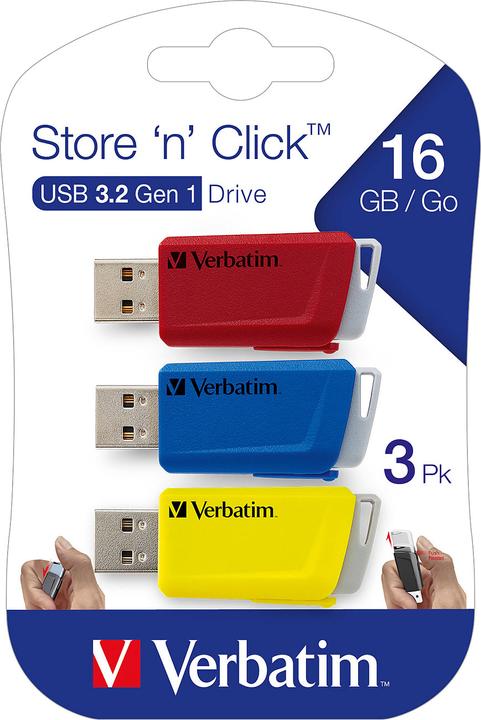 Productafbeelding Verbatim Store n Click (16 GB, USB-A)