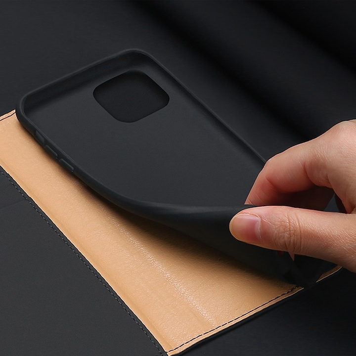 Produktbild Dux Ducis Wish Series Leder Hülle (Apple iPhone 12, Apple iPhone 12 Pro)