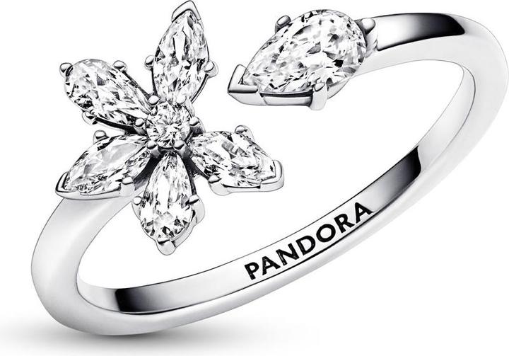 Immagine prodotto Pandora Anello aperto con cluster di Erbario scintillante (50, 925 Argento)