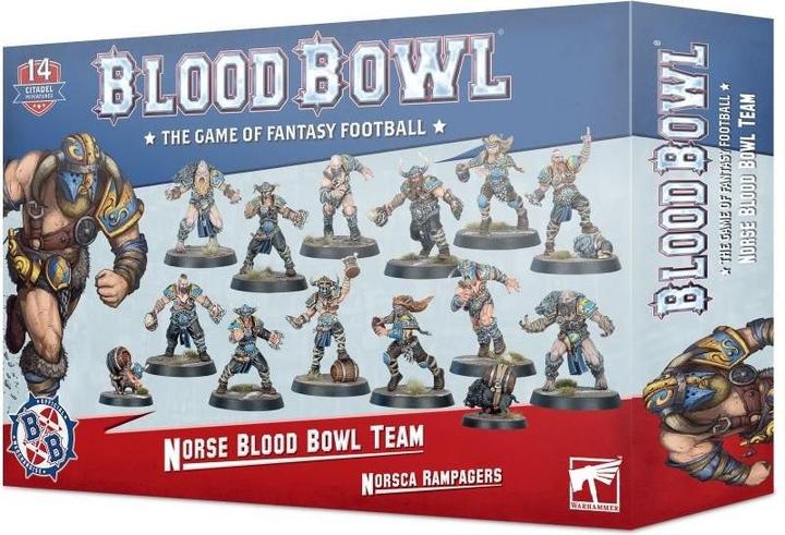 Produktbild Games Workshop Norse Blood Bowl Team: Norsca Rampagers (Kunststoff)