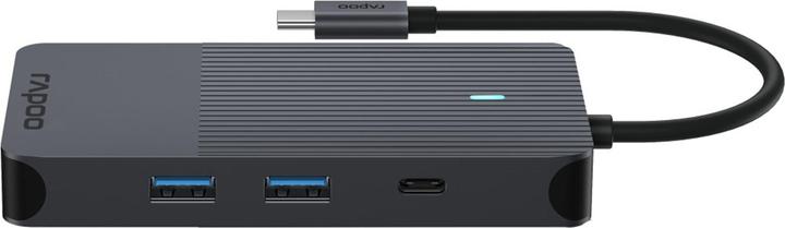 Produktbild Rapoo USB-C Multiport Adapter 10-in (USB-C, 10 Ports)