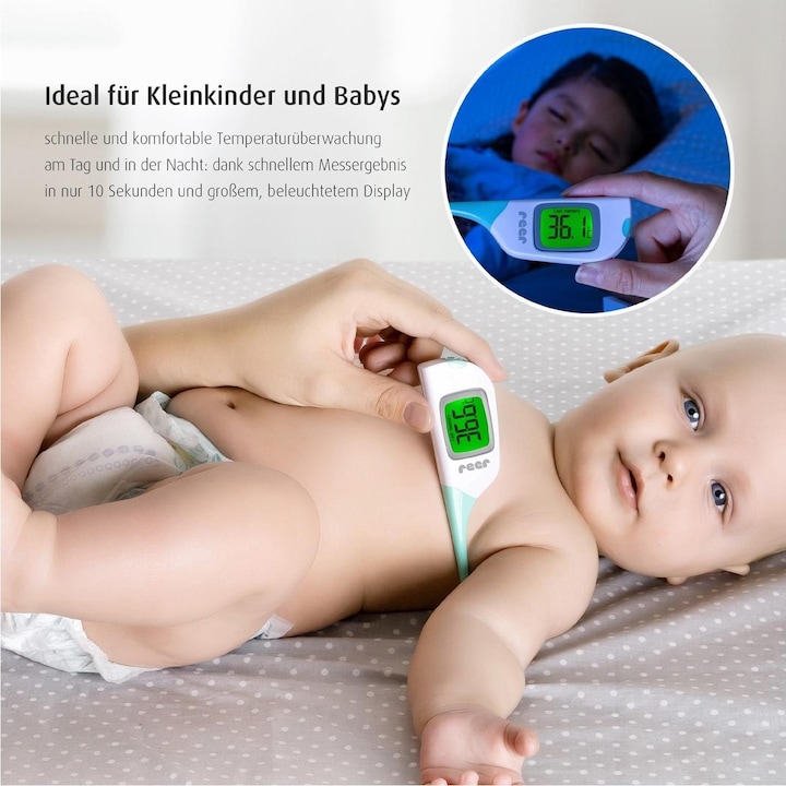 Actual product image Reer ColourTemp (Mouth, Armpit, Rectal)