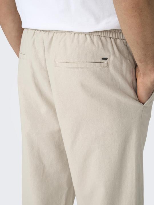 Produktbild Only & Sons Onssinus Loose 0007 Cot Lin Pant Noos (XS)